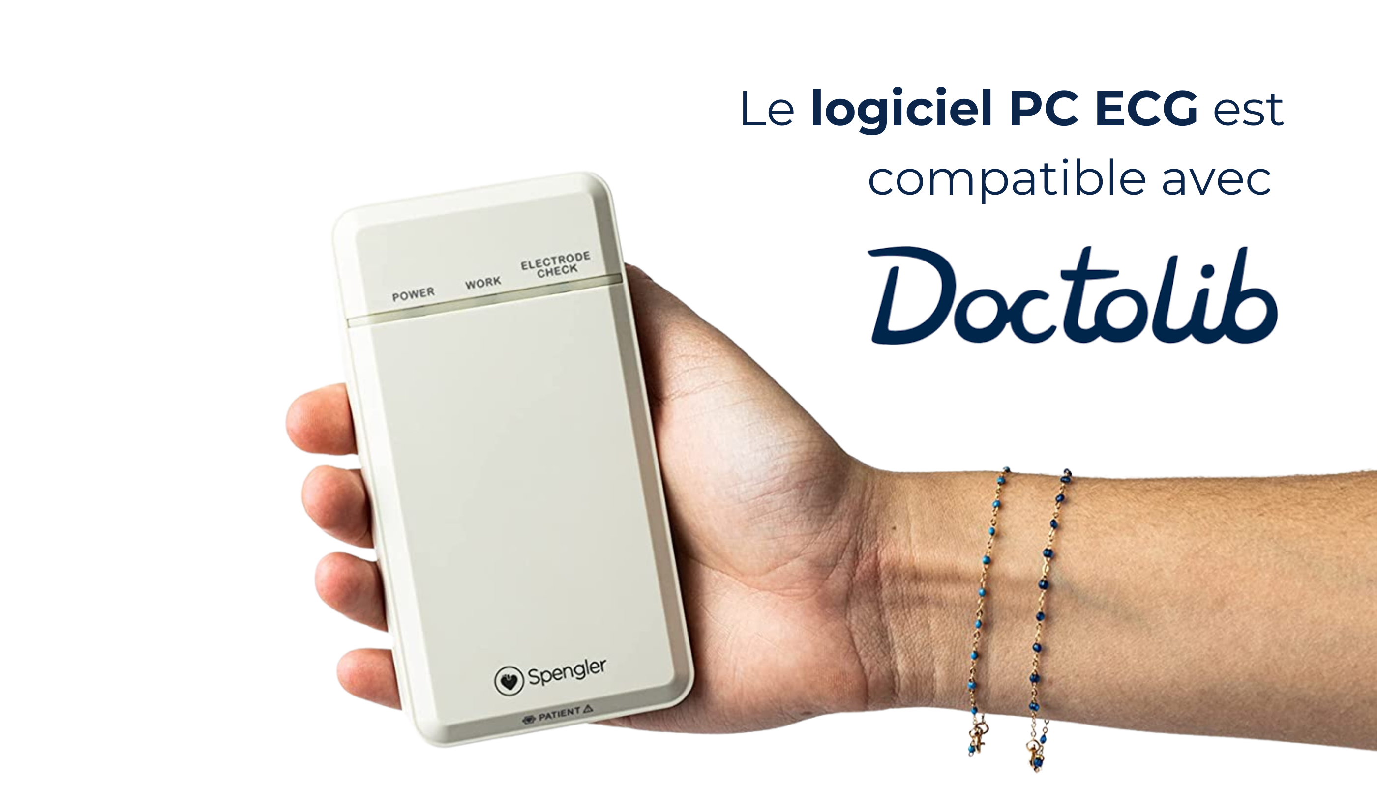 Appareil ECG Connecté à Doctolib pro